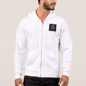 Hoodie mit Reissverschluß パーカ (正面)