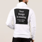 Hoodie mit Reissverschluß - Druck hinten パーカ (裏面)