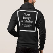 Hoodie mit Reissverschluß - Druck hinten パーカ (裏面)