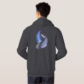 Hoodie New Zealand Fern Design パーカ (裏面フル)