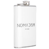 Hoodie Nomadism Records ブラックロゴ フラスク (右)