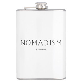 Hoodie Nomadism Records ブラックロゴ フラスク