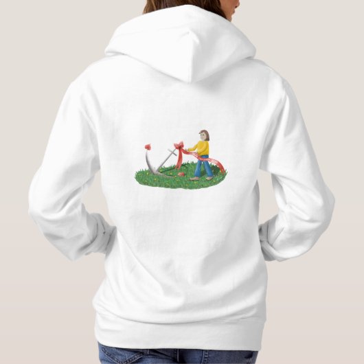 Hoodie Pullover Anker パーカ (裏面)