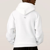 Hoodie : Rejoice and Believe (white) (裏面)