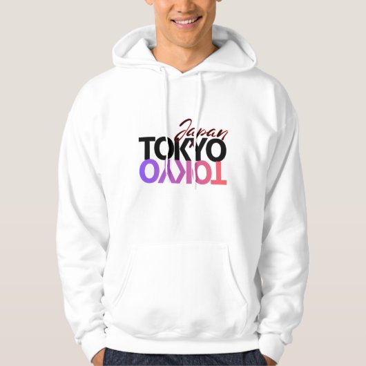 Hoodies Japan Theme Tokyo パーカ (正面)