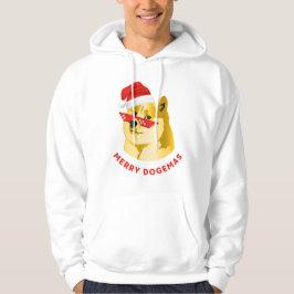 Hoodies with Dogecoin Merry Cryptmas パーカ