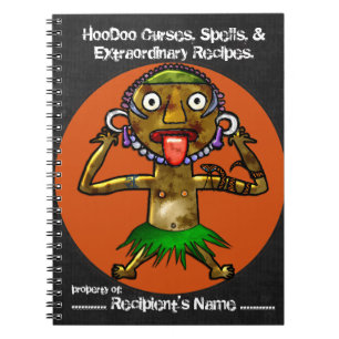 HooDooの悪態、綴りおよび異常なレシピ ノートブック