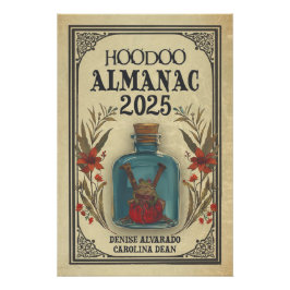 Hoodoo Almanac 2025カバーアート光沢ポスター ポスター