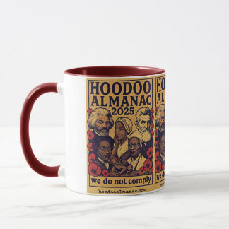 Hoodoo Almanac 2025我々は準拠していない マグカップ