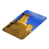 Hoodoos at Drumheller Alberta，カナダ2 マグネット (左側)