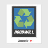 Hoodwill Logo Vinyl Sticker シール (シート)