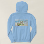 Hoody sweatshirt with Flying Joanna パーカ (デザイン裏面)