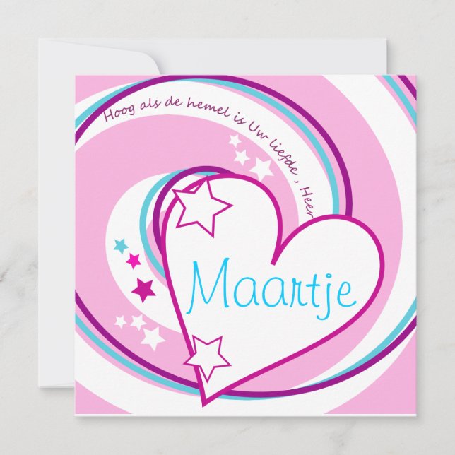 Hoog als de hemel... (正面)