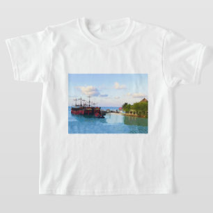 Hook大尉の海賊船、カンクンのTシャツ Tシャツ