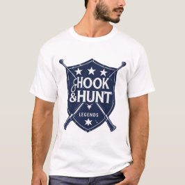Hook & Hunt Legends Shield Emblem Tシャツ