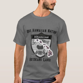 Ho'okahi Lhuiまたはワンハワイアンネイションシャツ Tシャツ
