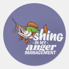 Hooked on Anger Management: Reel in Your Emotions ラウンドシール
