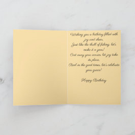 Hooked on Birthday Fun カード