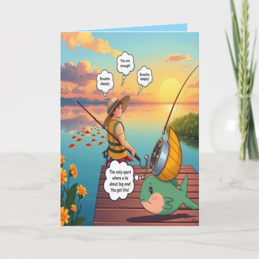 Hooked on Celebrating Birthday  カード (正面)