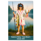 Hooked on Fishing – Funny Women’s カレンダー (カバー)