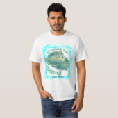 Hooked On Fishing  Tシャツ (正面フル)