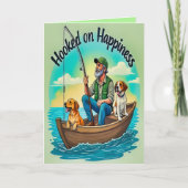 Hooked on Joy Birthday  カード (正面)