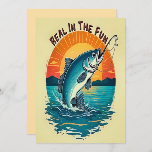 Hooked on Love 招待状 (正面/裏面)