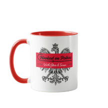 Hooked on Polkas Mug