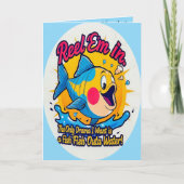 Hooked on You Birthday  カード (正面)