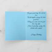 Hooked on You Birthday  カード (内部)