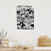 Hooky漫画 ポスター (キッチン)