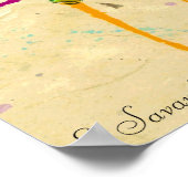 Hoola hoop girlポスター ポスター (角)