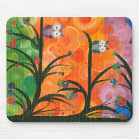 Hoolandia (c) 2013年-フクロウの系譜 マウスパッド (正面)