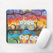 Hoolandia (c) 2013年-フクロウの表現シリーズ マウスパッド (マウス)