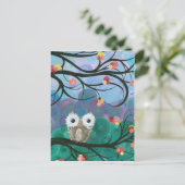 Hoolandia (c) 2013 – フクロウの表現シリーズ ポストカード (スタンド正面)