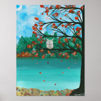 Hoolandia (c) 2013 – フクロウ写真 ポスター