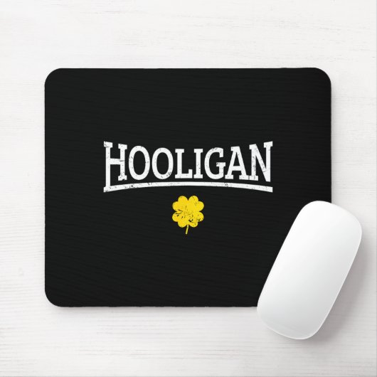 Hooligan Irish St. Patricks Day マウスパッド (マウス)