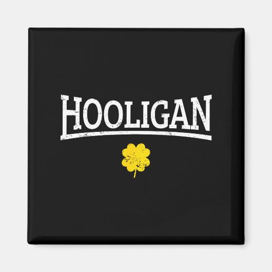 Hooligan Irish St. Patricks Day  マグネット (正面)
