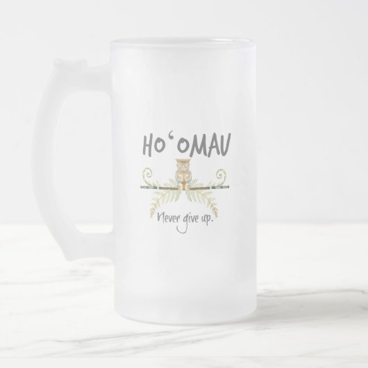Ho'Omau Tiki フロストグラスビールジョッキ (左)