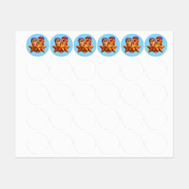 Hoop bronze level stage three bulk 60 sticker shee ラベル