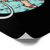 Hoop Rolling Hula-Hoop Reifenspiel ポスター (角)