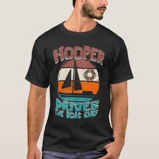 Hooper Drives The Boat Chief Tシャツ
