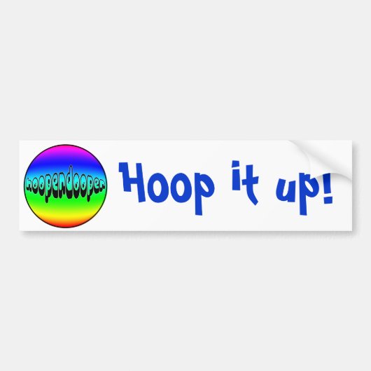 HOOPERDOOPER バンパーステッカー (正面)