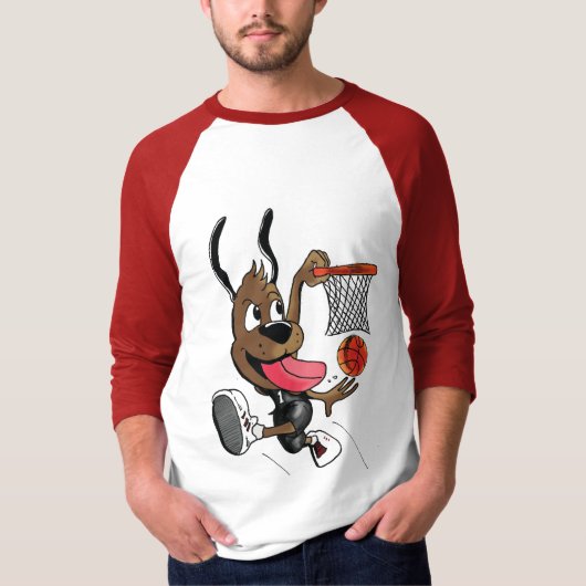 hoophoundカスタマイズ火無しcmyk300dpi - tシャツ (正面)