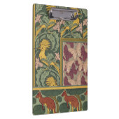 Hoopoes & Jimson Weed Birds & Floral Art Nouveau クリップボード (右)