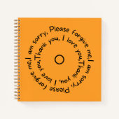 HoOponopono反射ノートブック ノートブック (正面)