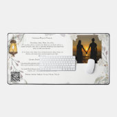 Ho'oponopono祈りの言葉マウスパッド – エネルギー遮断 デスクマット (キーボード&マウス)