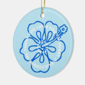 Ho'oponopono Prayer I LOVE YOU I'M SORRY FORGIVE セラミックオーナメント (左)