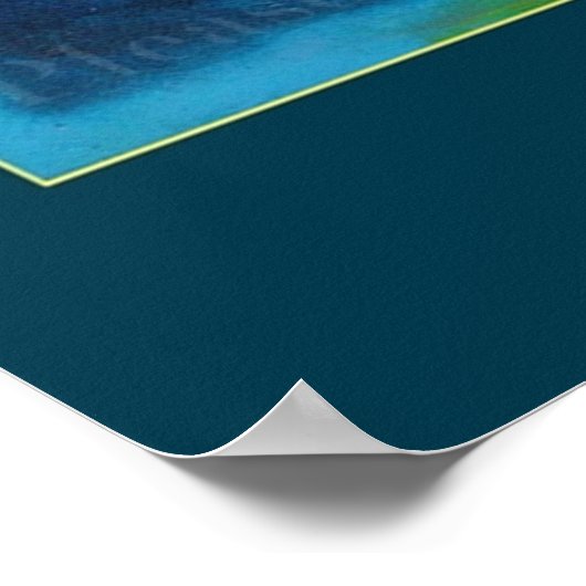 Hooponopono Sunflower Cleansing ポスター (角)