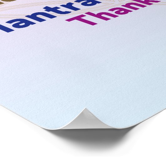 Ho'oponopono Word Cloud - Mantra - Self Love ポスター (角)